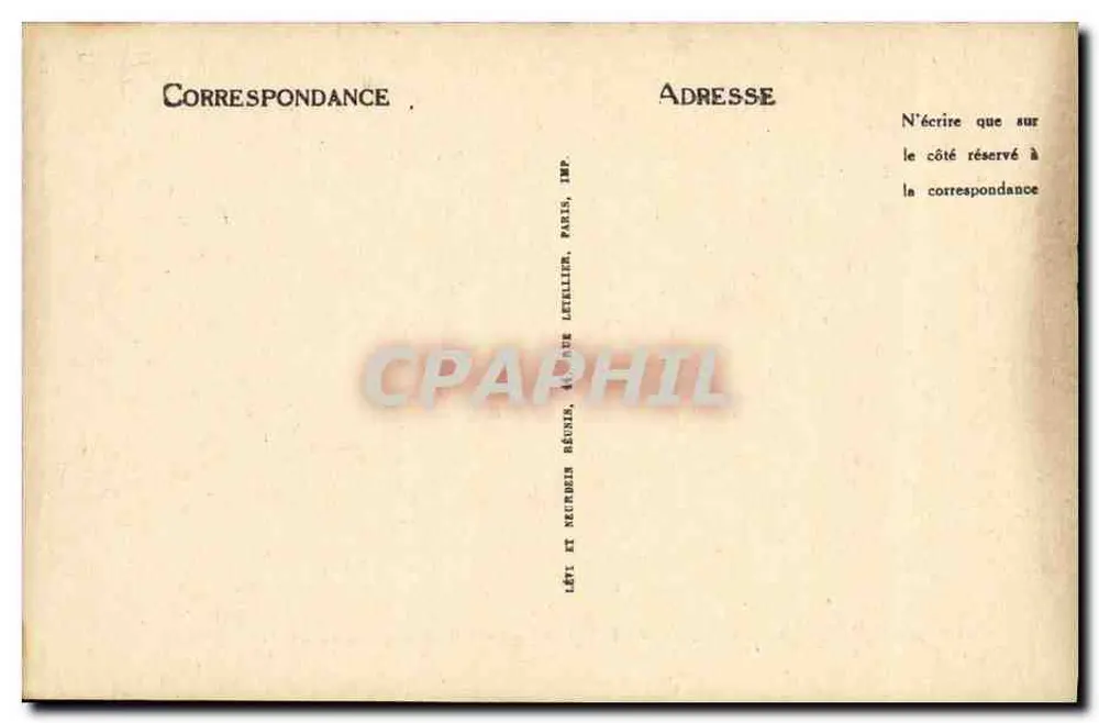 Kriegsmarine — « Le Voltaire » — Panzerkreuzer — L.L. - Rückseite