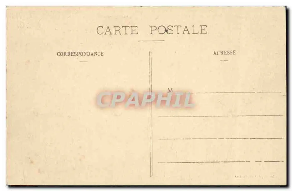 Amiral-Aube - Kreuzer-Kreuzer — Marine — Verlag: Léonie, Vichy, 1907 - Rückseite