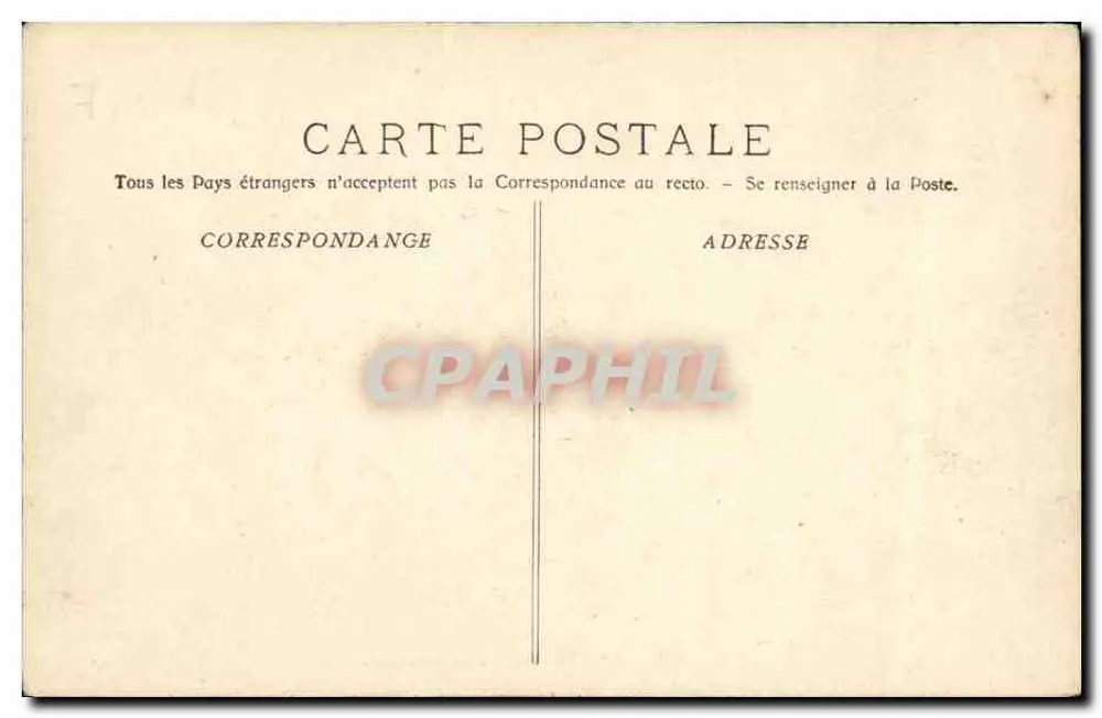 A "Bonite", submarino — A. Bougault, n° 412 - Verso