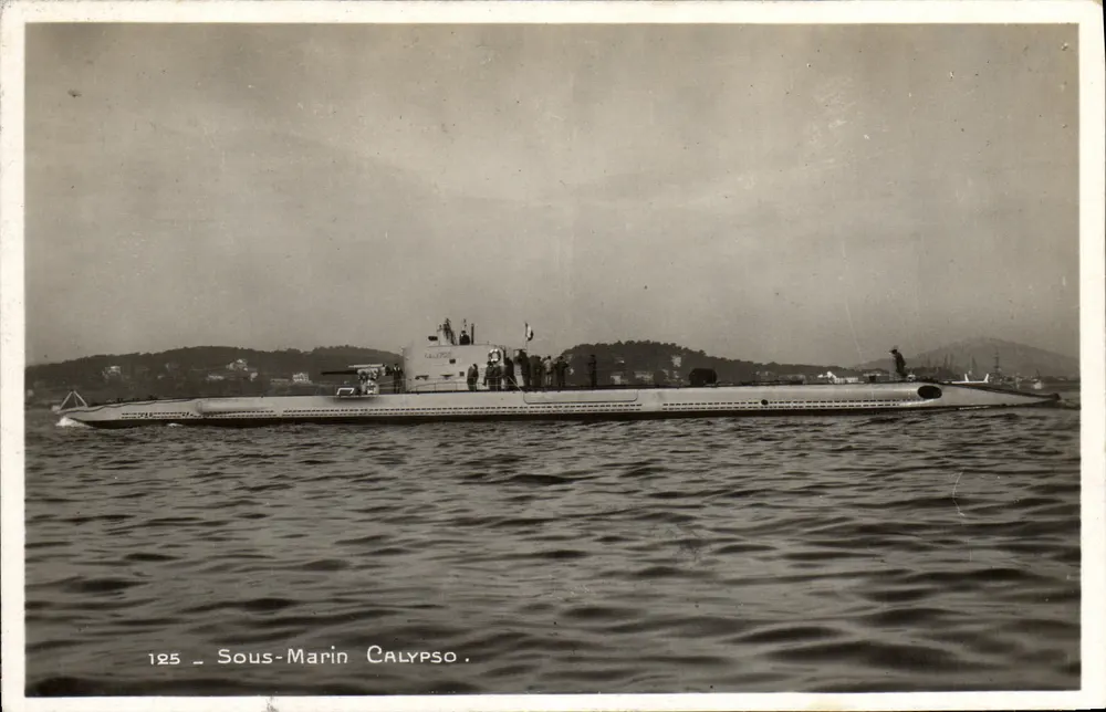 Submarino Calypso — Edição Bonvet-Sourdey (Var) — n° 125 - Frente