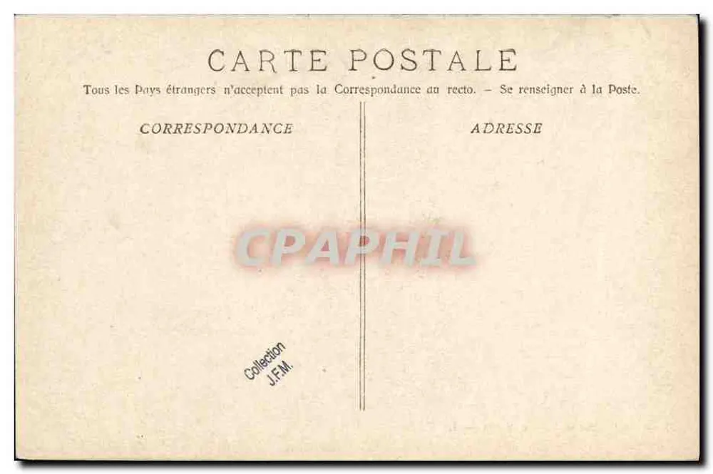 Der Unterseeboot "Castor" — La Pallice — A. Bougault n°458 - Rückseite