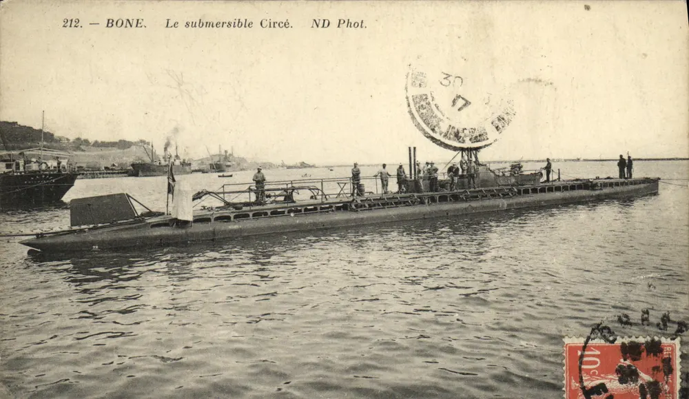 Bone — Der Unterseeboot Circé — ND Phot. n°212 - Vorderseite