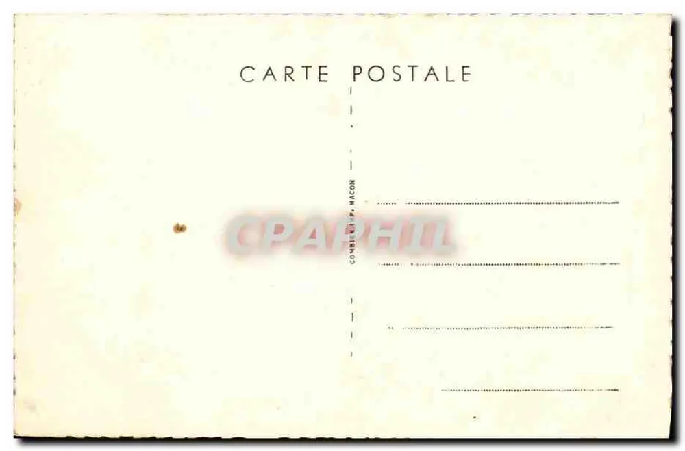 Submarino Circé — S.M. 3085 — Combil P. Mâcon - Verso