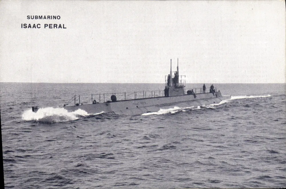 Submarino Isaac Peral — Verlag Imp. Tasso, Barcelona, Nr. 60384 - Vorderseite
