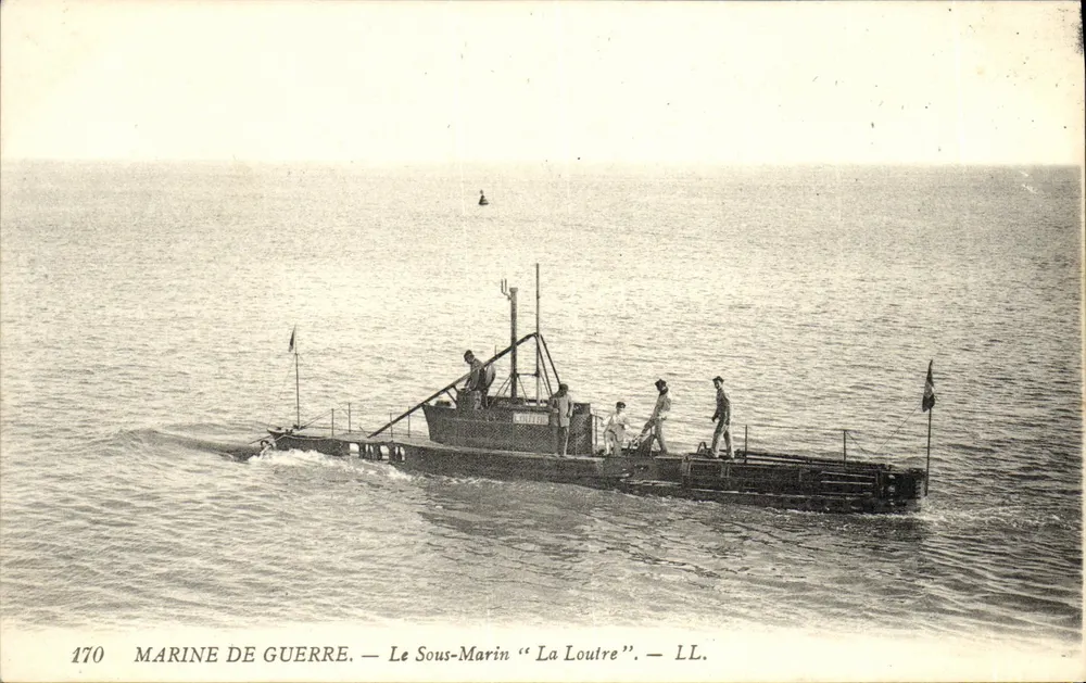 Kriegsmarine — Der U-Boot "La Loutre" — LL. — Nr. 170 - Vorderseite