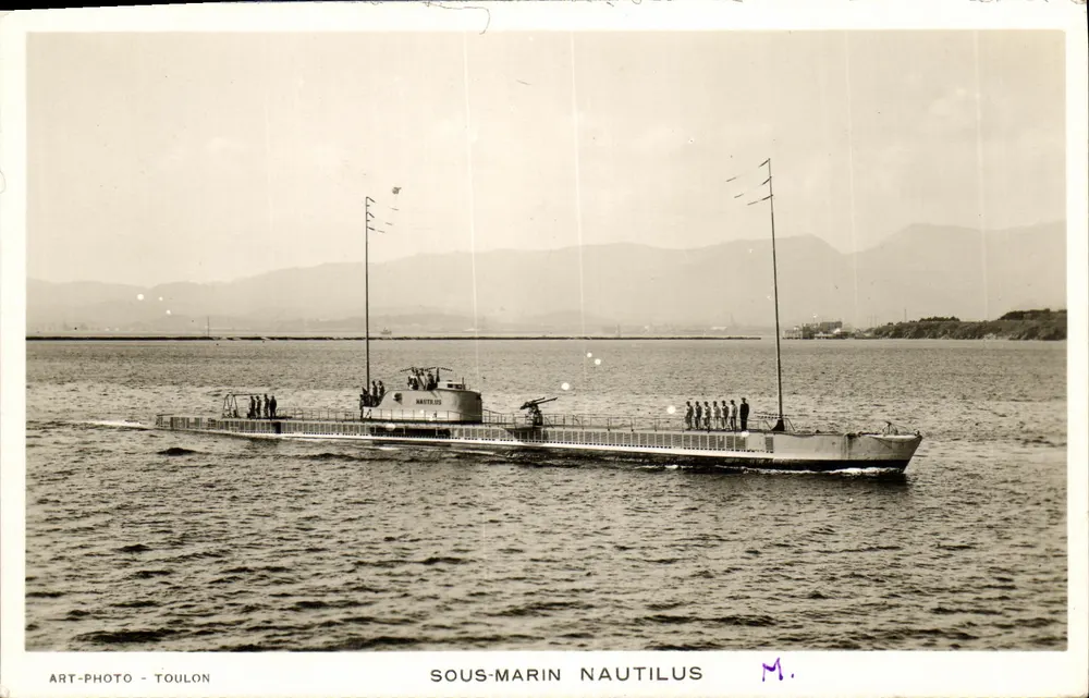 Submarino Nautilus — Toulon — Art-Photo Toulon - Frente