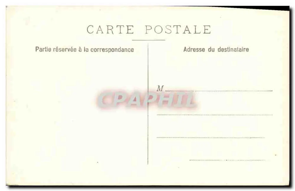 Submarino PHOQUE 1 — Série de cartas postais — editor não visível - Verso