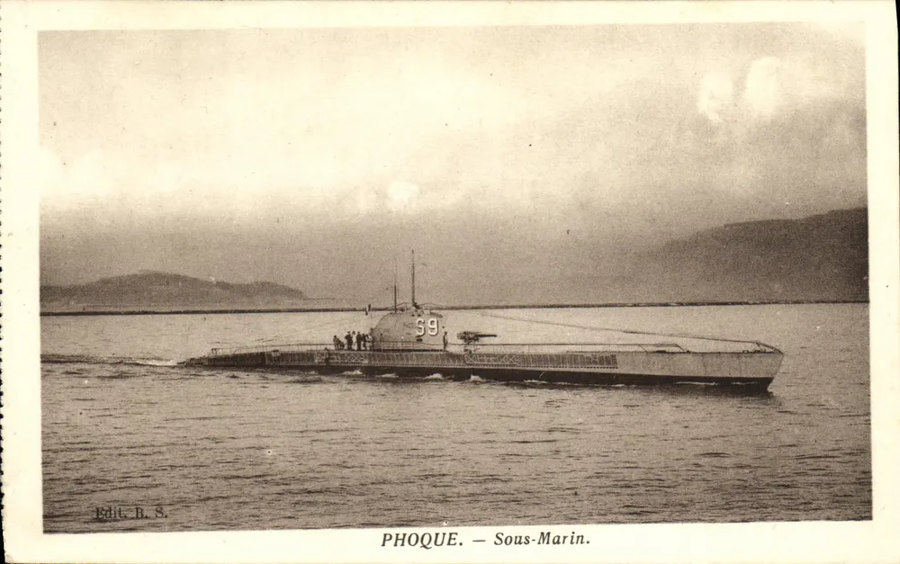 Foca — Submarino — Edit. B.S. - Frente