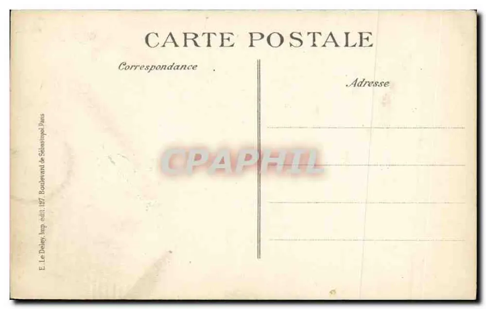 Ein Dampfschiff gesunken vom U-Boot "U.21" — Krieg 1914-15 — Serie 49 — Verlag Viété, Paris - Rückseite