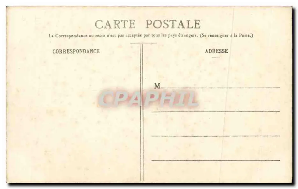 O Submarino X — Cherbourg — Coleção P. B. Cherbourg - Verso