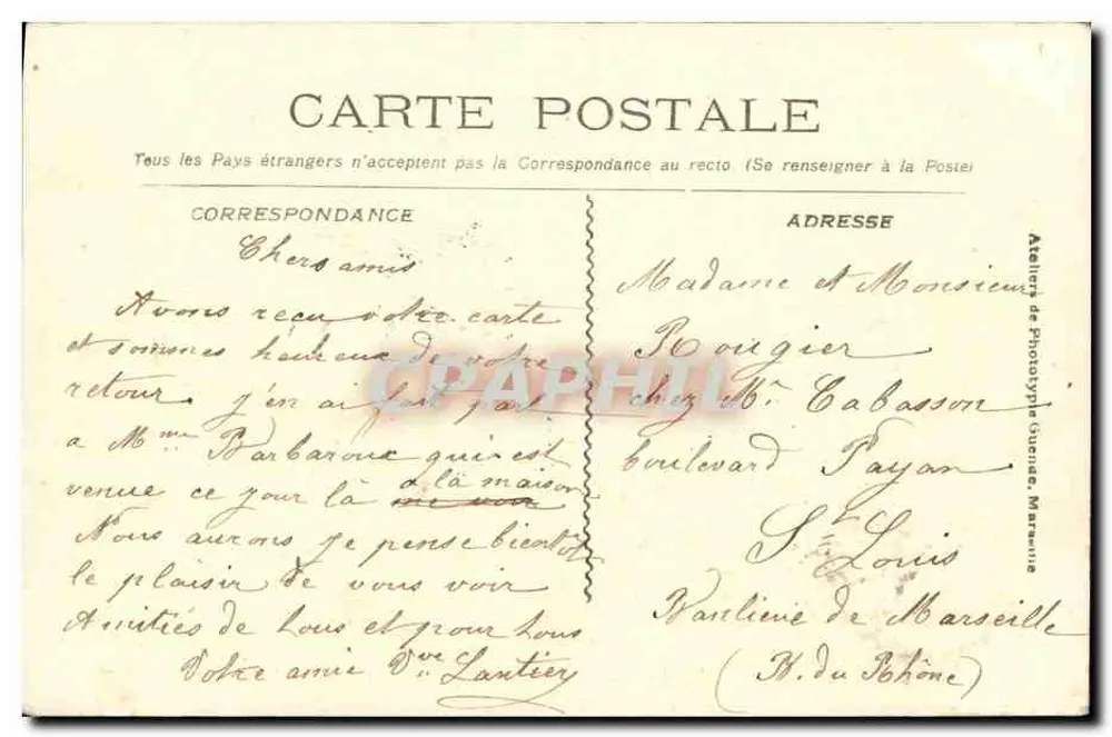 Submarino realizando uma mergulho — Marinha Militar Francesa — editora Graphil, n° 2660 - Verso