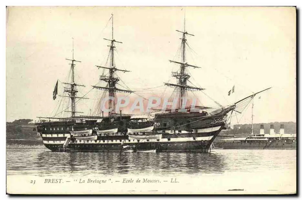 Brest — Bretagne — Schule der Kadetten — LL. - Vorderseite