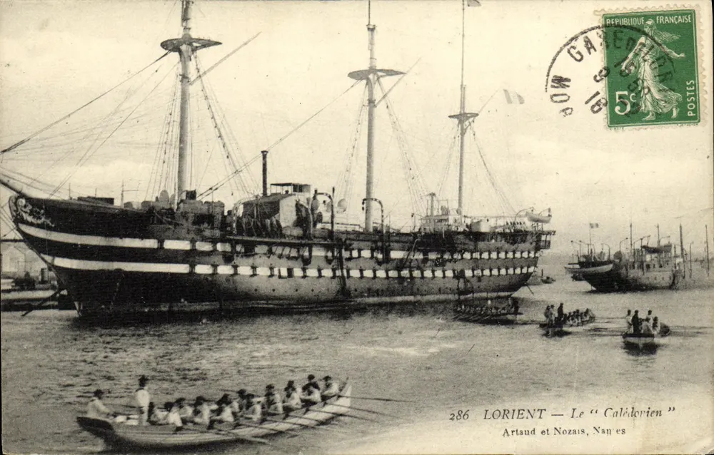 Lorient — O "Calodérien" — Artaud e Nozaïs, Nantes - Frente