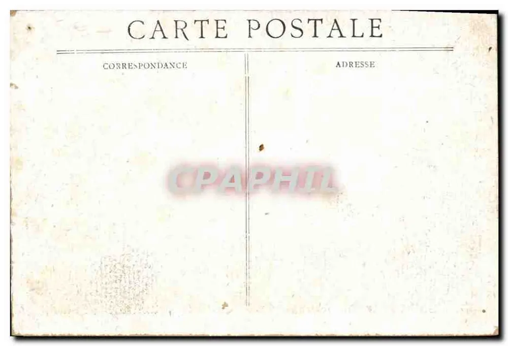 La Couronne, Le Marceau, Le Masséna — drei Kriegsschiffe im Hafen — unbekannter Verlag - Rückseite