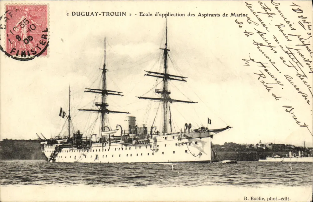 "DUGUAY-TRouIN" - Schule für Marineaspiranten — R. Boëlle, Foto-Verlag - Vorderseite