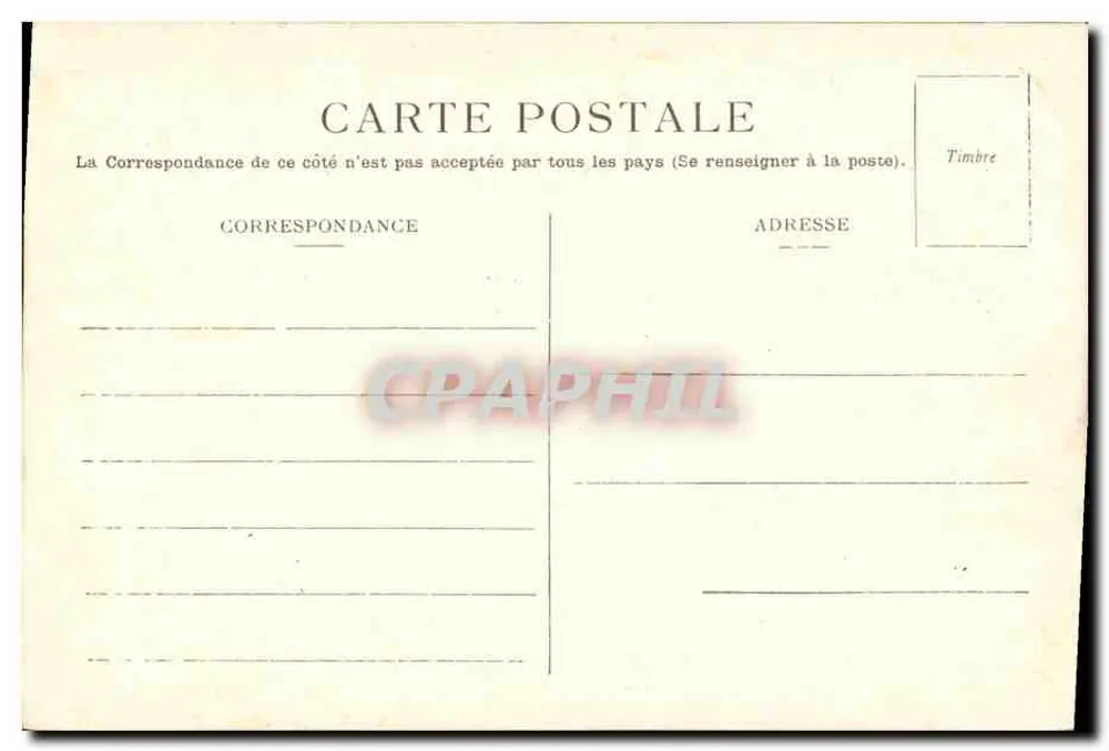 Der "Duguay-Trouin" in Livourne (1906) — Kampagne 1905-1906 — J. Geiser, Alger - Rückseite