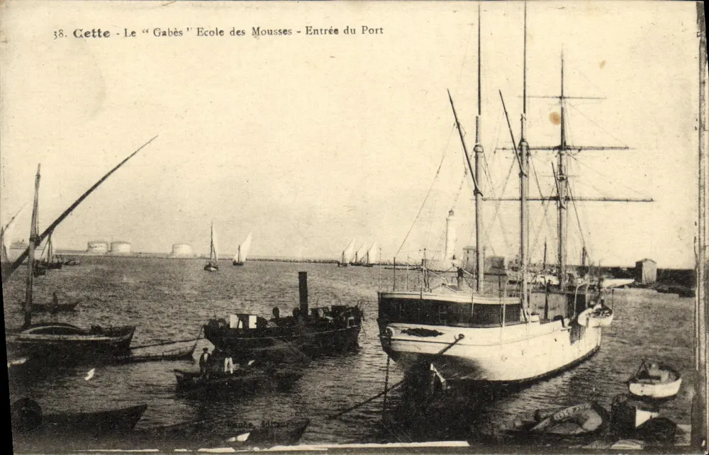 Dieses - Die "Gabès" Schule der Mousses - Eingang zum Hafen — n°38 - Vorderseite