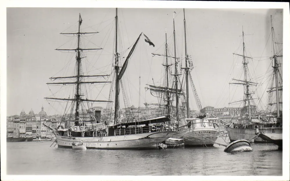 Naval School Youso-Sleave — Segelschiff — Photo-Sport Baude laire, Marseille - Vorderseite