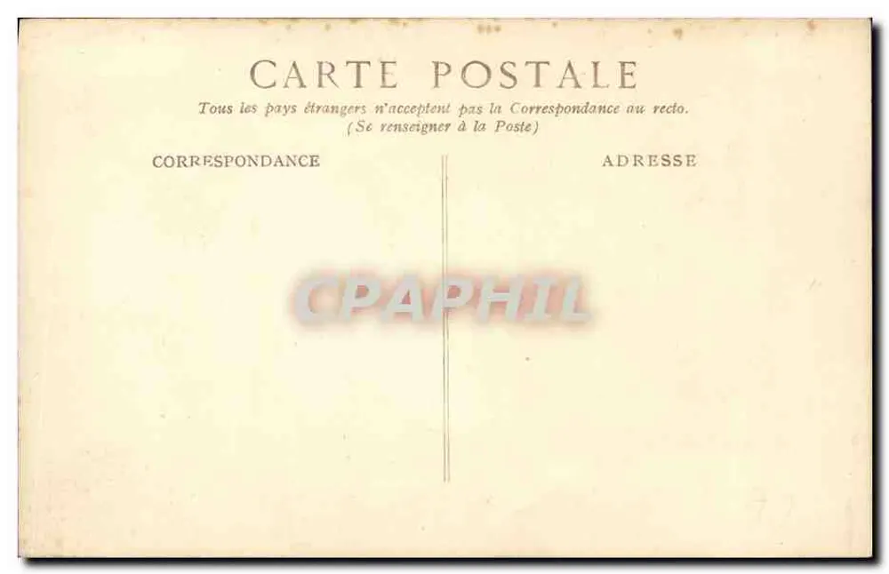 Amiral Boué de Lapeyrère — retrato em uniforme — editor não identificado - Verso