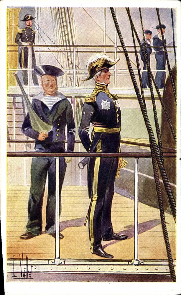 Bréhat (Armand-Joseph) — französischer Seemann und Konteradmiral — Verleger L. Vallé - Vorderseite