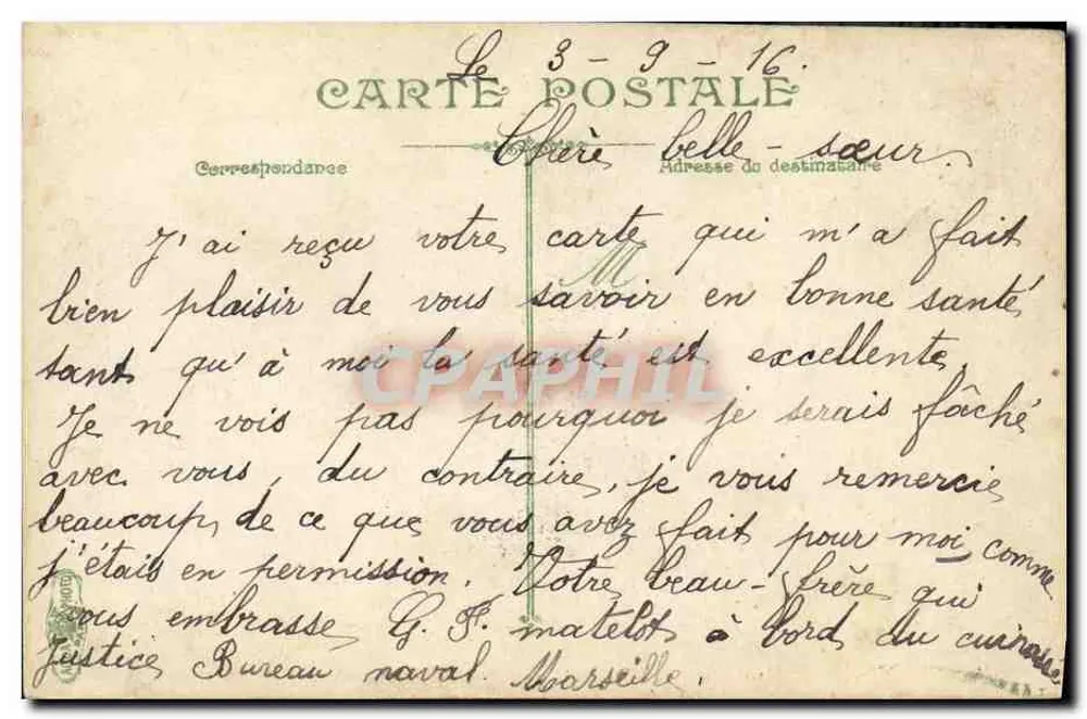 Matrosen, die sich auf dem Schiffsdach strecken — La Vie du Marin n°2679 - Rückseite