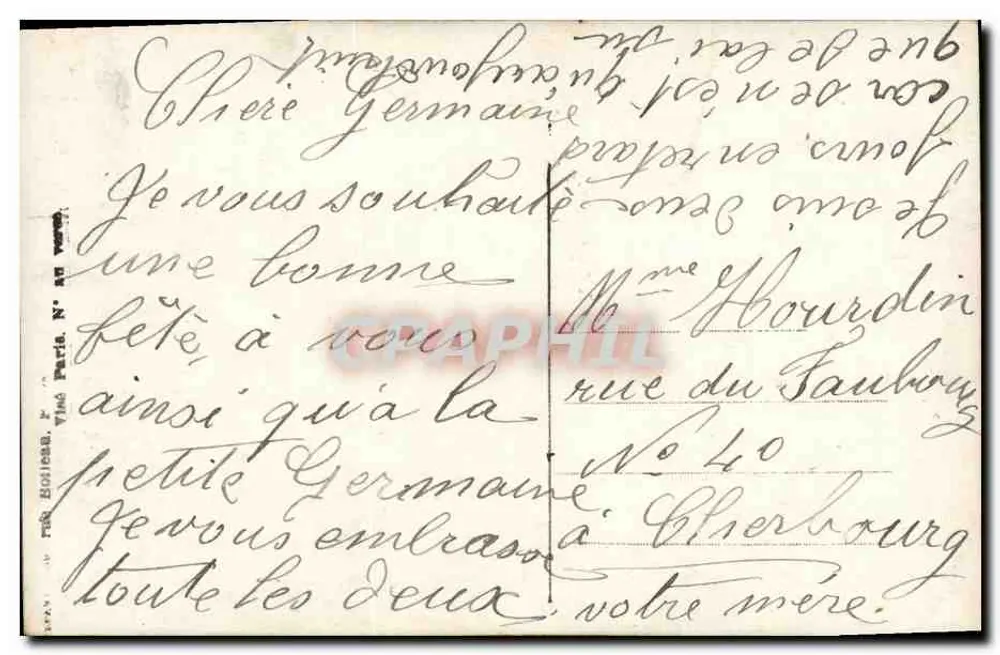 Frau mit Blumenstrauß — Dekoration aus violetter Veilchen und Schmetterling — Mondial 136 - Rückseite