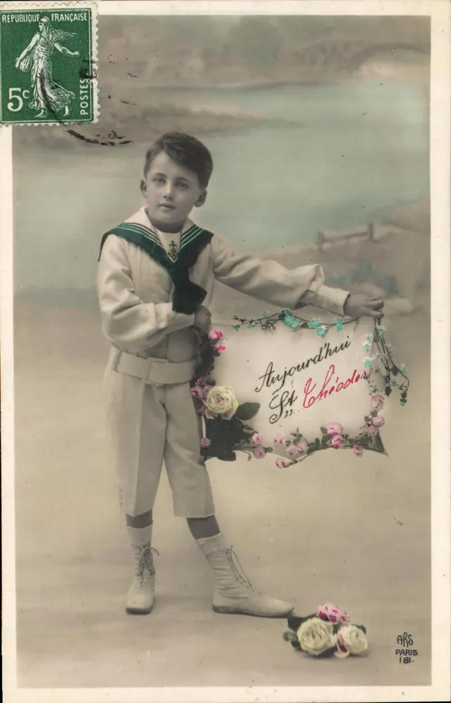 Kleiner Junge in Seemannsuniform — Saint-Chérod — Verlag ARS PARIS 181 - Vorderseite