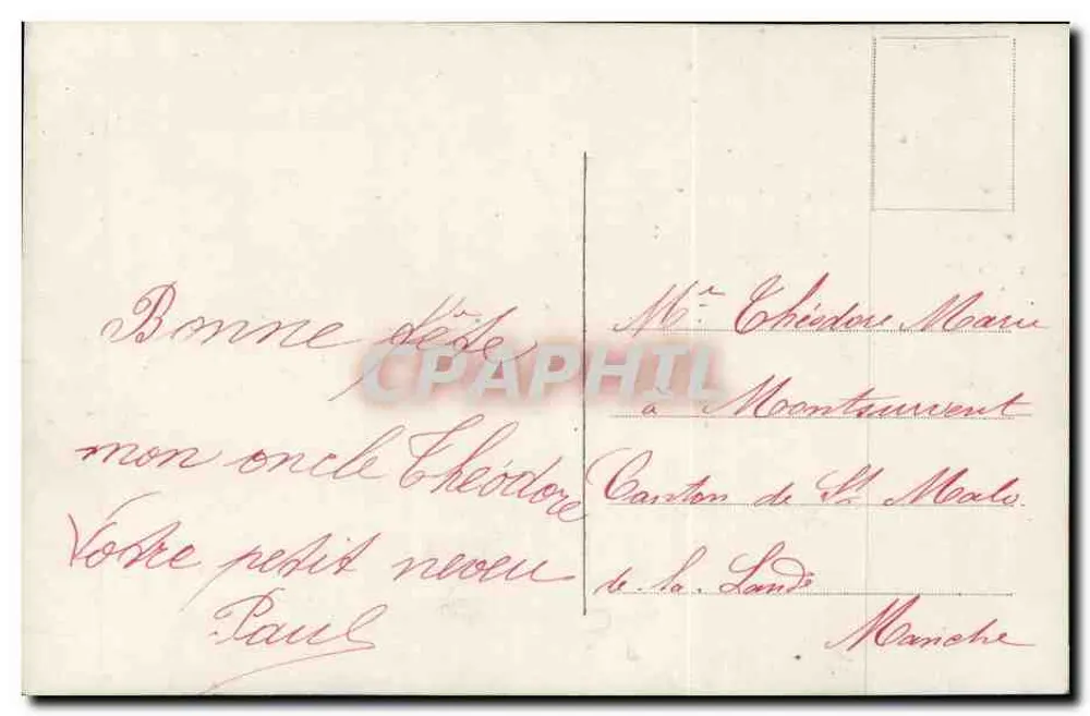 Kleiner Junge in Seemannsuniform — Saint-Chérod — Verlag ARS PARIS 181 - Rückseite