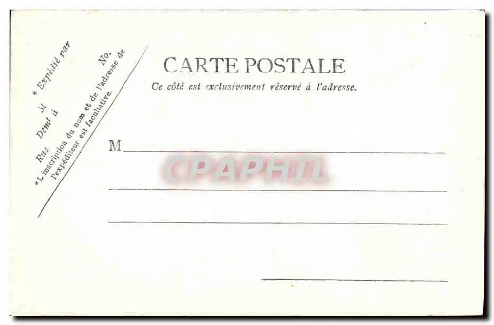 Zwei Kinder in Kostüm — Die Entente cordiale — Verlag A. Villeroy - Rückseite
