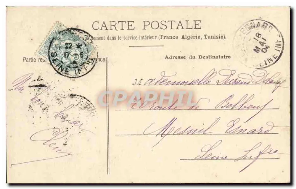 Jeannot — Criança brincando com os dedos — P. HELMUNBER & Cie, IMP. PHOT. NANCY, n°22 - Verso