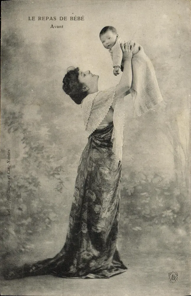 Das Babyessen — Vorher — L'Atelier Phot. Digas et Cie, Nantes - Vorderseite