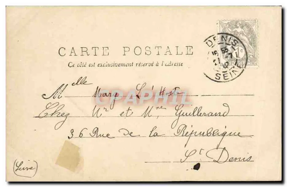 Pferdespiele — Studio-Szene — A.N. Paris, n°3 - Rückseite