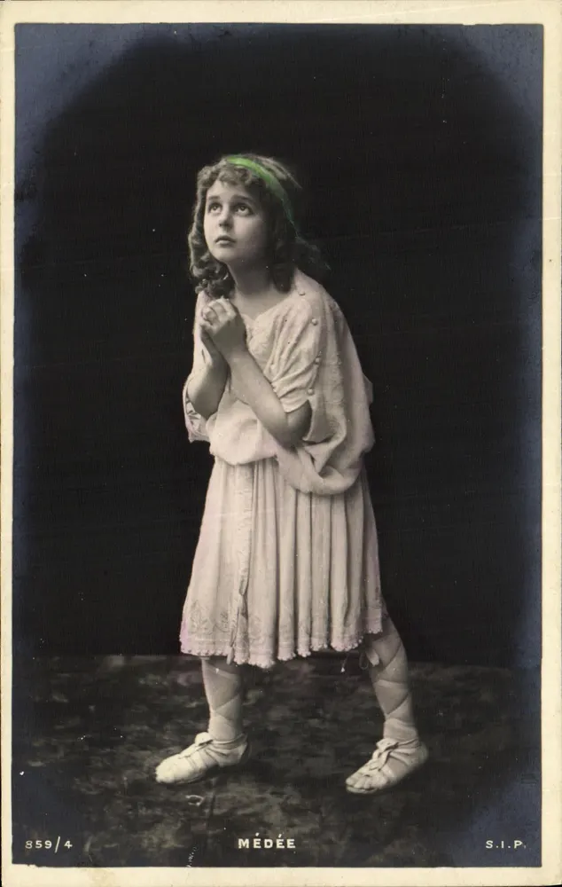 Medea — Theater-Szene — S.I.P. Nr. 859/4 - Vorderseite