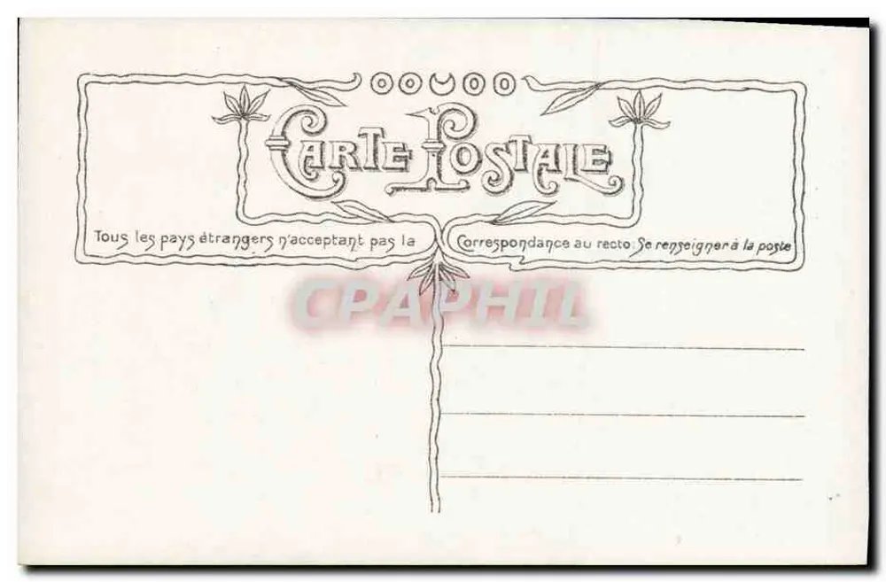 Kinder, die mit der Flasche spielen — Sagerée Phot. — n° 3708 — Verlag Circassian, Paris - Rückseite