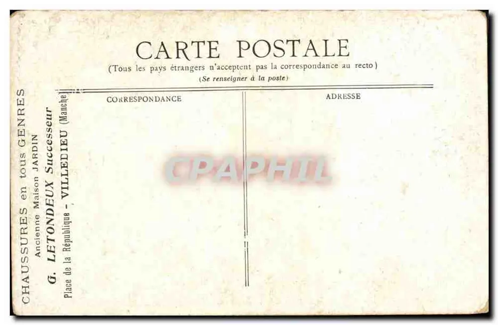 Les Niches de Suzette — Innenraum-Szene — K.F. n°2 - Rückseite