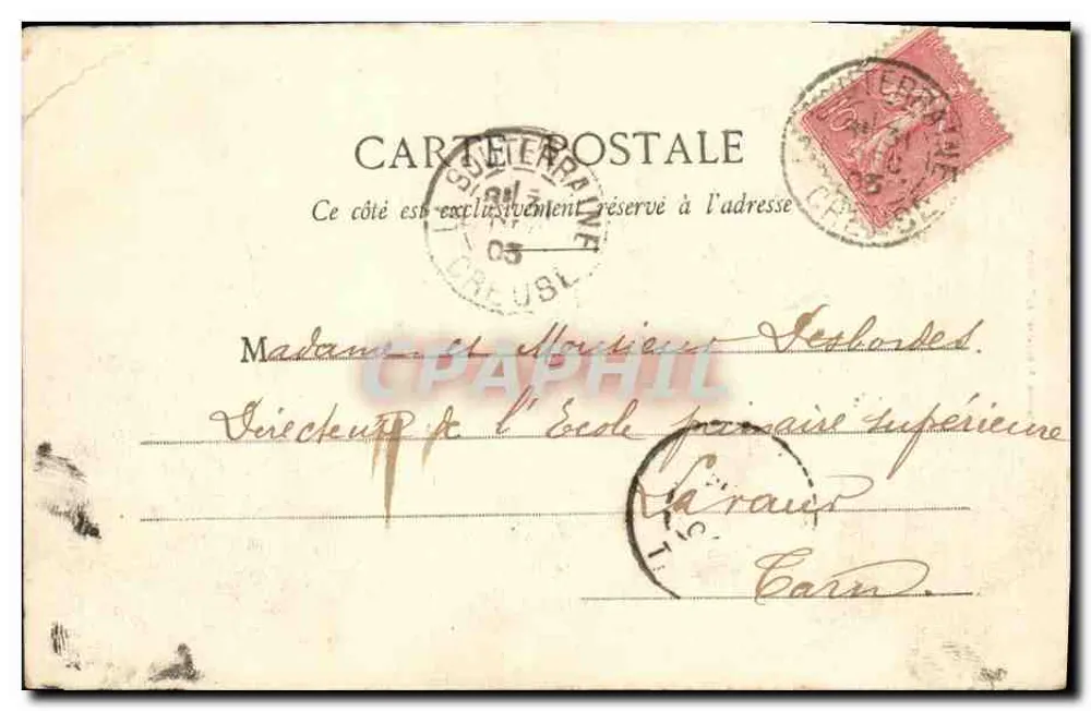 Die Küsse — Phototyp A. Berberet & Cie, Nancy — Seriennummer nicht sichtbar - Rückseite