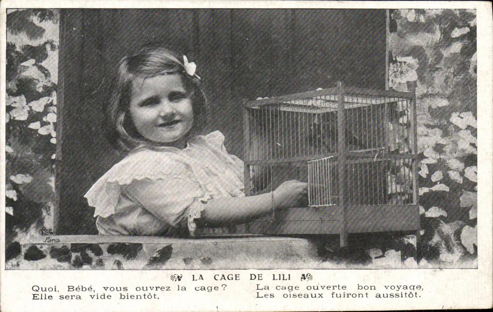 Lilis Käfig — Paris — Verlag P.S.C. Nr. 137 - Vorderseite
