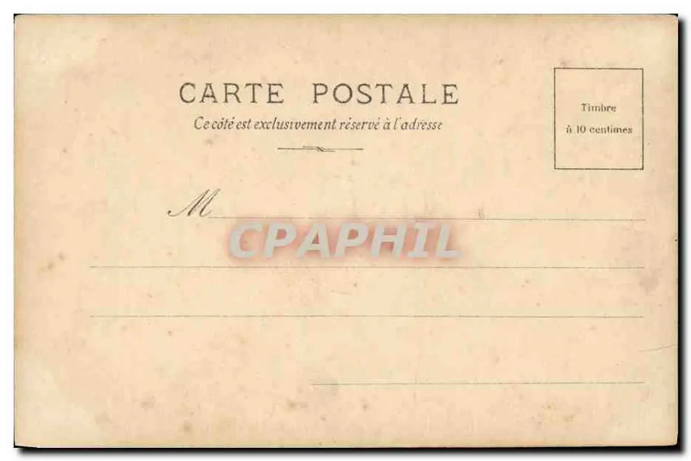 La Duse — Portrait — A. Rupont, Serie N°15 - Rückseite