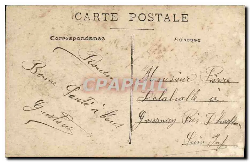 Marcelle-André — Szenenmotiv — Verlag Coll. Liébert & Ruez, Nr. 523 K - Rückseite