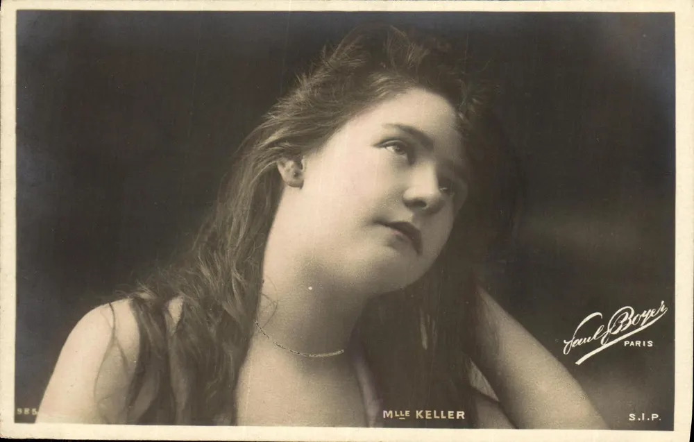 Frau Keller — Portrait — Saul Boyer, Paris, S.I.P. - Vorderseite
