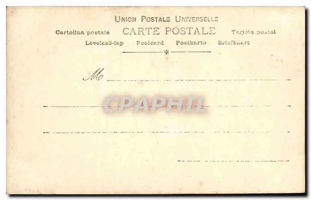 Arnoldson — Portrait einer jungen Frau mit Blumen — Reutlinger, Paris, n° 30/18 - Rückseite