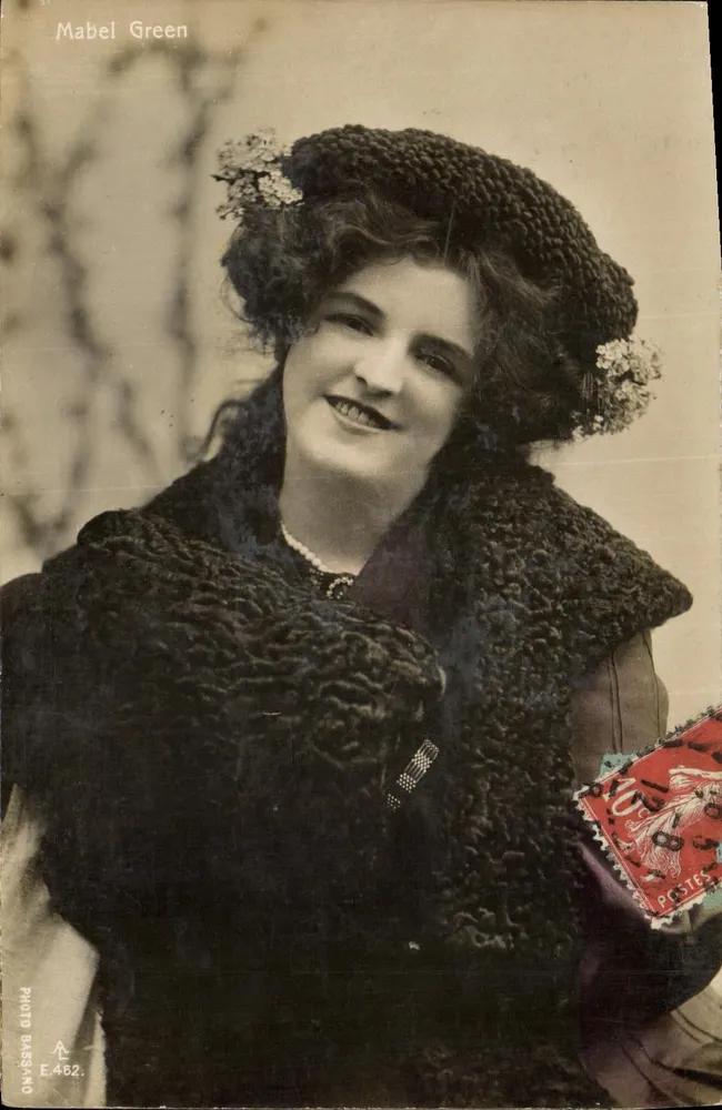 Mabel Green — Portrait — Photo Basesand, E.462 - Vorderseite