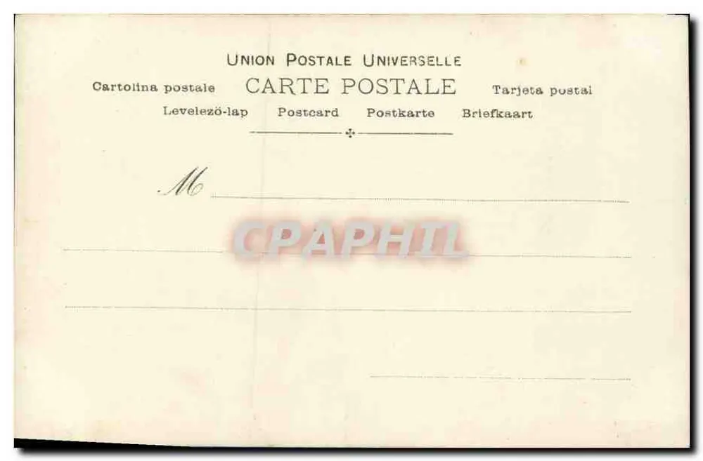 Madia — Portrait einer jungen Frau — Pfeutinger, Paris, n° 1045 - Rückseite