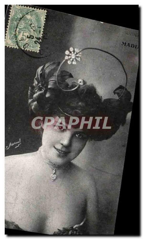 Madame Prieau — Algerien — Verlag Manuel - Vorderseite