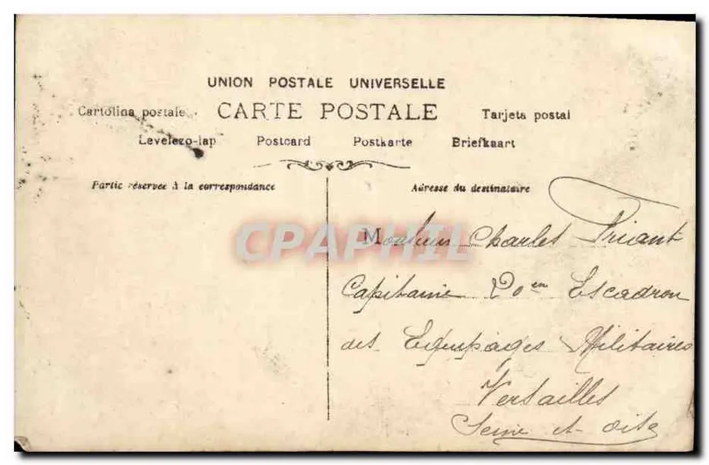 Junge Frau — Portrait — Reutlinger Paris, n° 898/4 - Rückseite