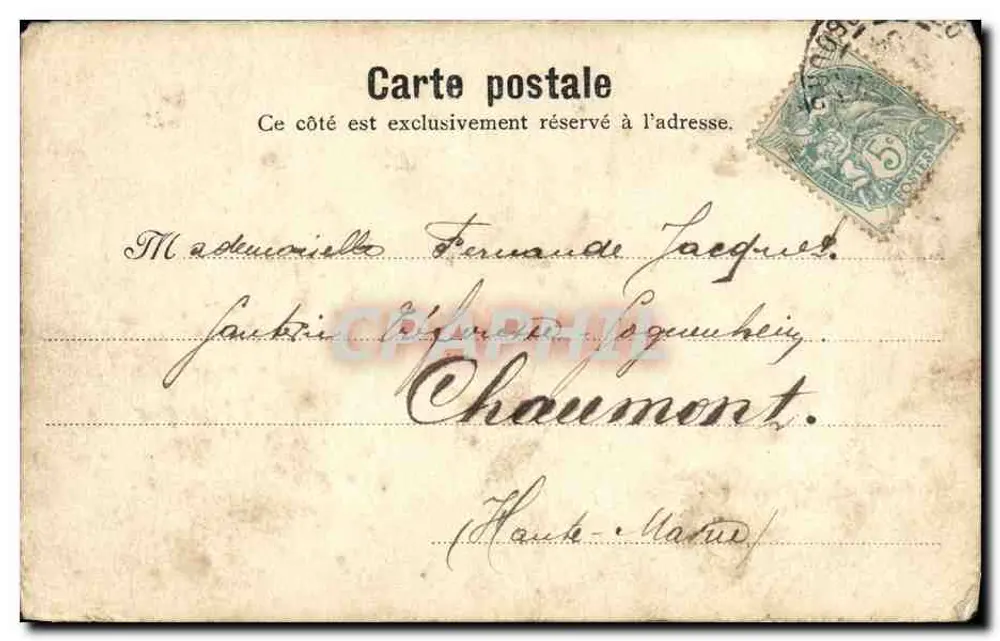 Jeune femme voilée — portrait studio — éditeur Ottiello, n° 1019 - Rückseite