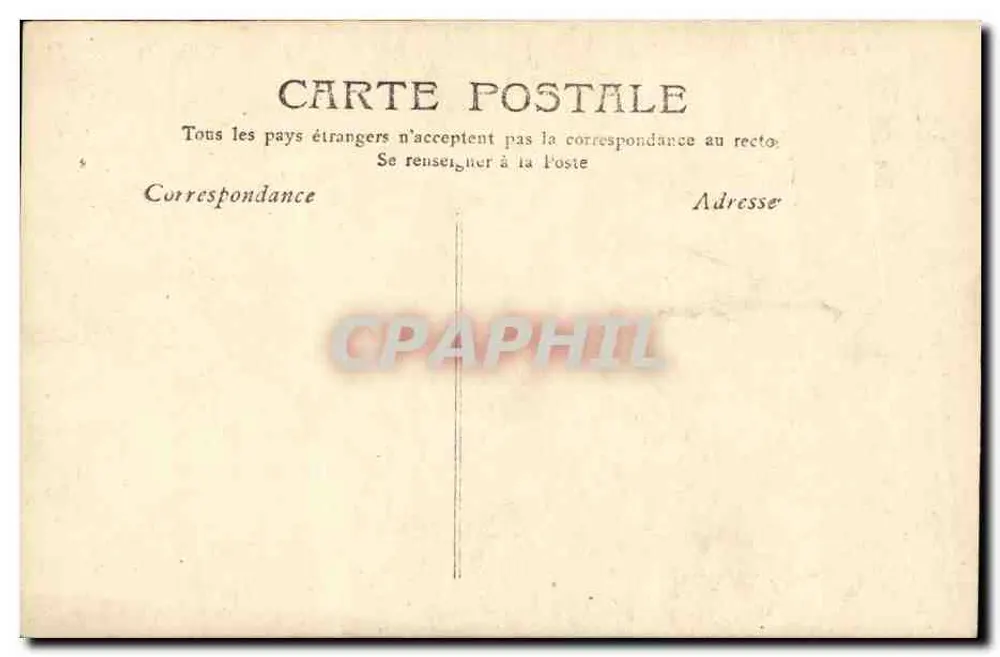 Nackte Frau mit Maske — Parisiana — Verlag Dufuqit, Paris - Rückseite