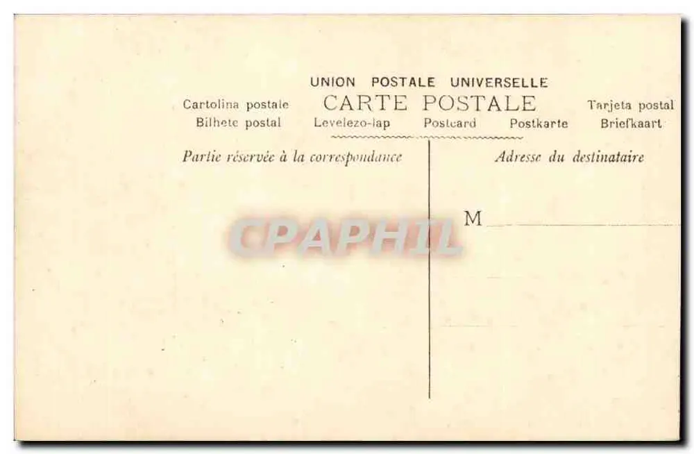 Lächelnde Frau mit Blumen — Verlag Reutlinger, Paris — Seriennummer nicht sichtbar - Rückseite