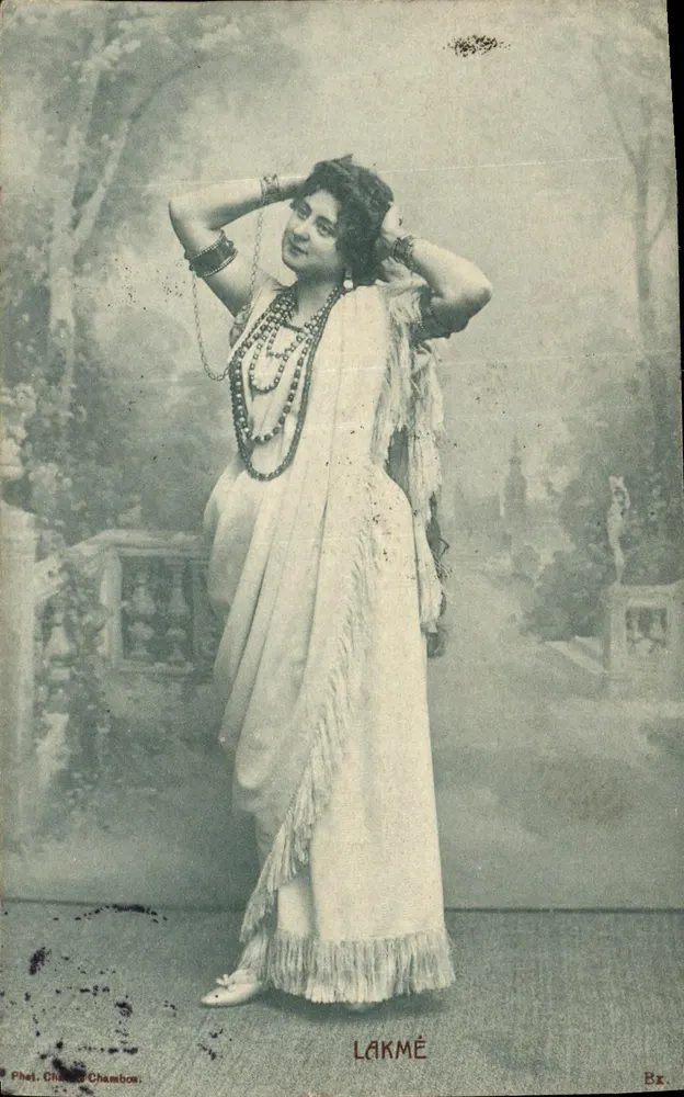 Lakmé — TheaterSzene — Phel. Charles Chambos, Bx - Vorderseite