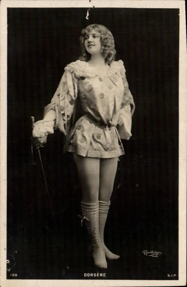 Dorgère — scène de comédie — Rawlinger, Paris, S.I.P. n° 1188 - Vorderseite